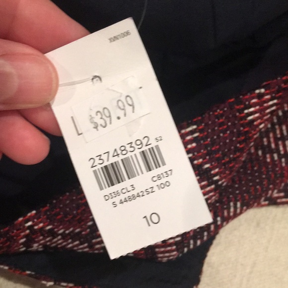 Loft | NWT Faux Wrap Skirt 10 - Picture 7 of 10